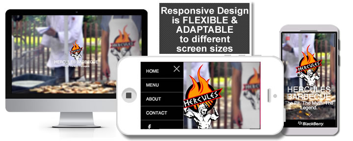 example of responsive web design in action